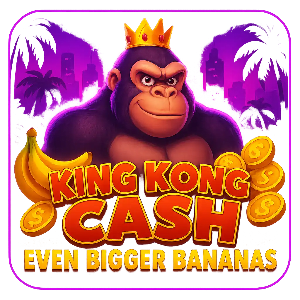 King Kong Cash Even Bigger Bananas 4 slot game thumbnail at SpinBoss Casino